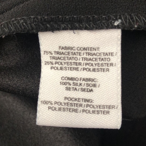 DEREK LAM 10 Crosby Silk Blend Black Shift Asymmetric Dress - Picture 6 of 9